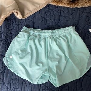Lululemon blue shorts size 6 Tall!